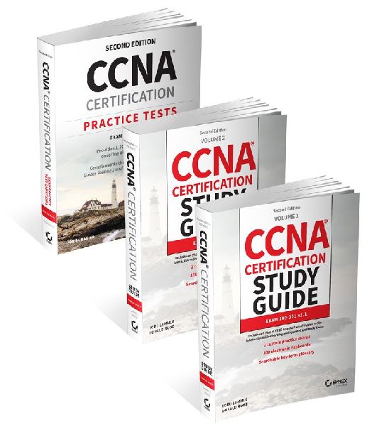 CCNA Certification Study Guide Volume 1, Volume 2, and Practic...