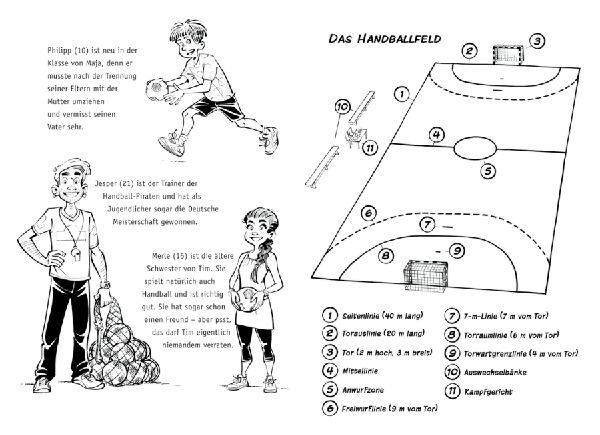 Die Handball-Piraten (Band 1) - Sprung, Wurf und Sieg