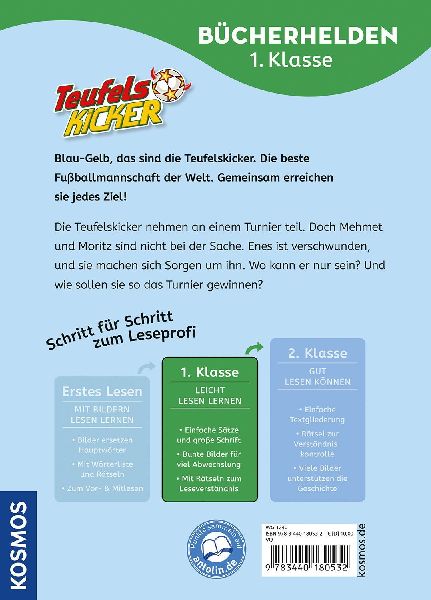 Teufelskicker, Bücherhelden 1. Klasse, Das Turnier