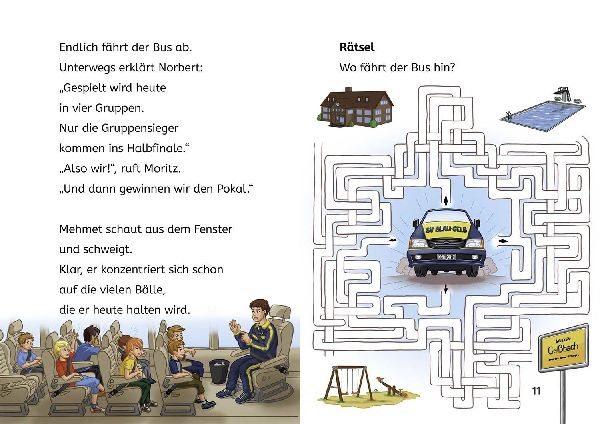 Teufelskicker, Bücherhelden 1. Klasse, Das Turnier