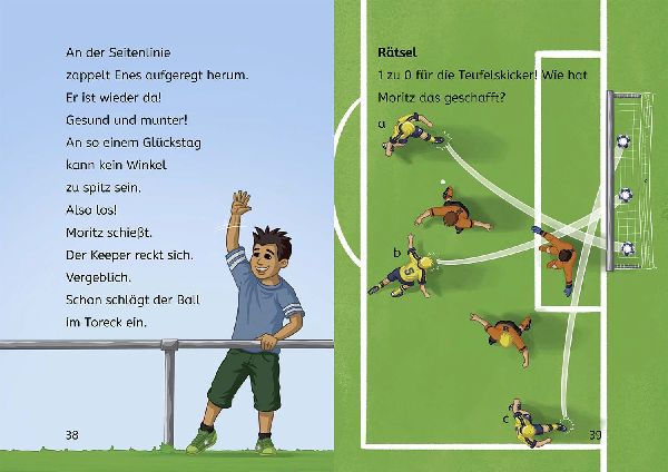 Teufelskicker, Bücherhelden 1. Klasse, Das Turnier