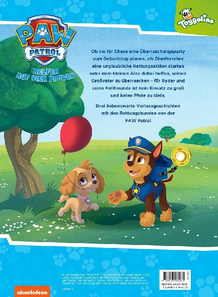 PAW Patrol: Meine schönsten Vorlesegeschichten