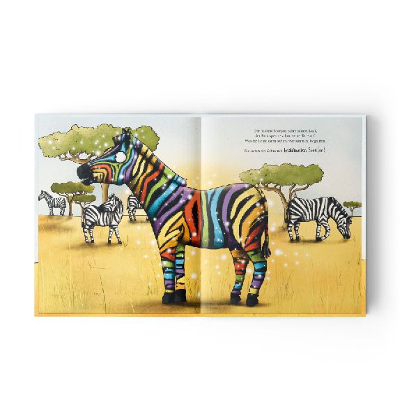 Noomi, das streifenlose Zebra