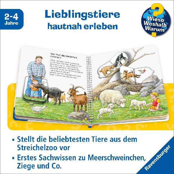 Wieso? Weshalb? Warum? junior, Band 35: Im Streichelzoo