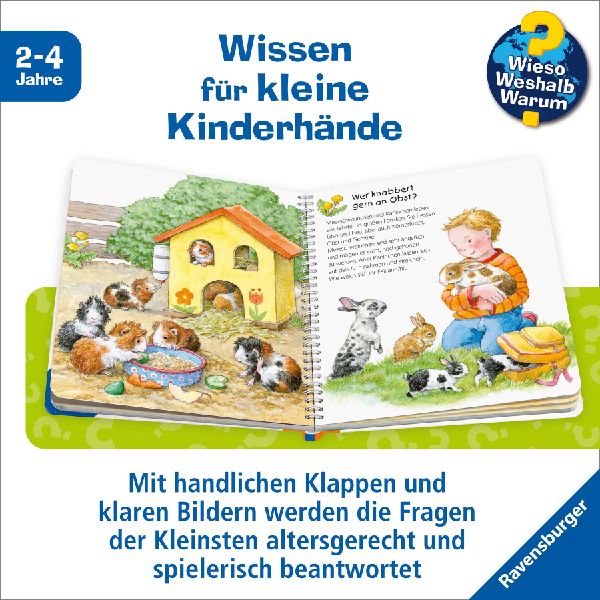 Wieso? Weshalb? Warum? junior, Band 35: Im Streichelzoo