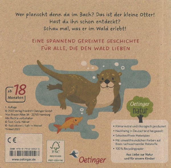 Meine Waldfreunde. Der kleine Otter