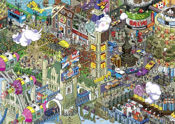 London Quest Puzzle 1000 Teile
