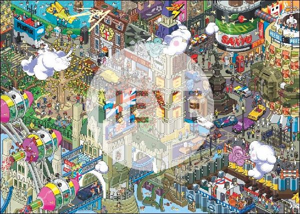 London Quest Puzzle 1000 Teile