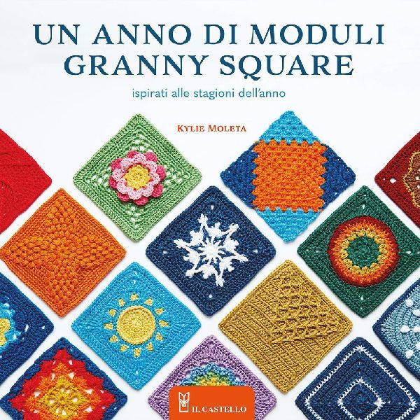 Un anno di moduli granny square. 52 moduli, uno per ogni setti...