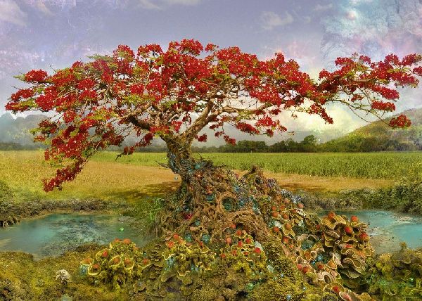 Strontium Tree. Puzzle 1000 Teile