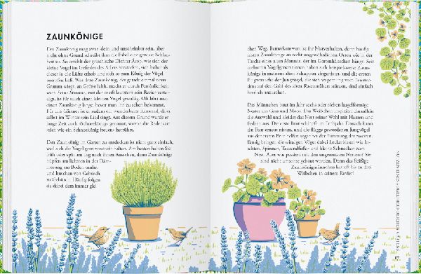 Pflanzen für Gartenvögel