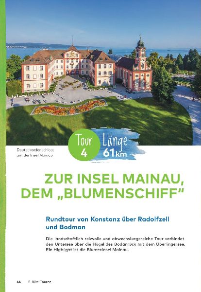 BVA Die 25 schönsten E-Bike Touren am Bodensee