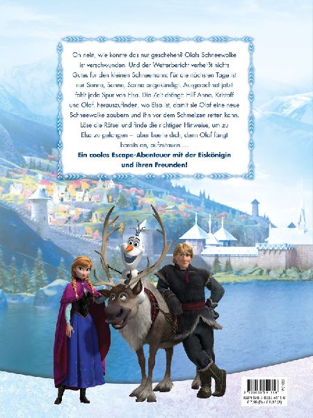 Disney Die Eiskönigin: ESCAPE - Löse die Rätsel, finde Elsa und rette Olaf!