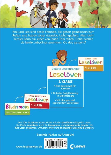 Leselöwen 2. Klasse - Das Turnier auf dem Reiterhof