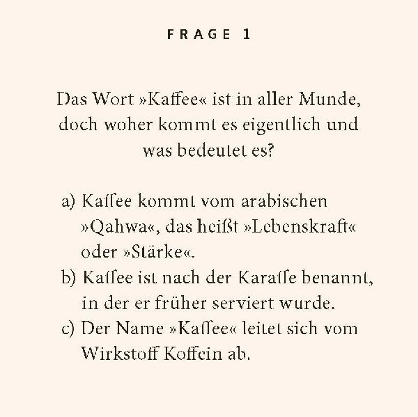 Kaffee-Quiz