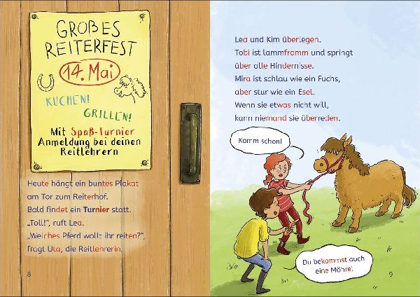 Leselöwen 2. Klasse - Das Turnier auf dem Reiterhof