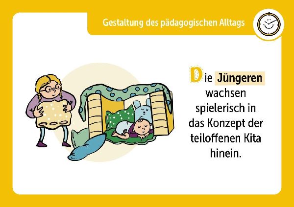 Schritt für Schritt zur Teilöffnung: Teiloffenes Kita-Konzept