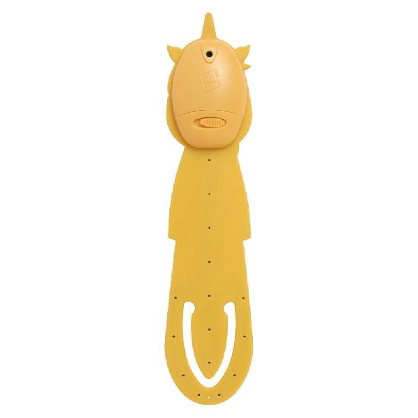 Flexilight Pals Leselicht (Einhorn) - gelb - 2 in 1 Leselampe & Lesezeichen - LED Leselicht - Geschenk für Leser, Buchliebhaber - Deutsche Ausgabe