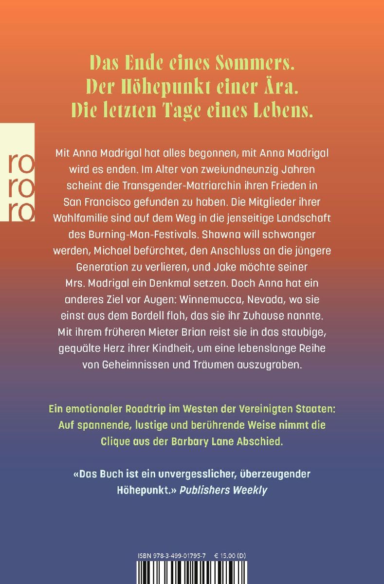 Die Tage der Anna Madrigal