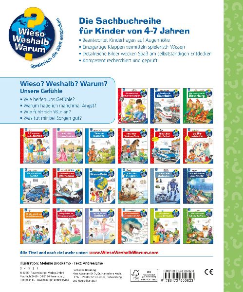 Wieso? Weshalb? Warum? Kernreihe, Band 58 - Unsere Gefühle