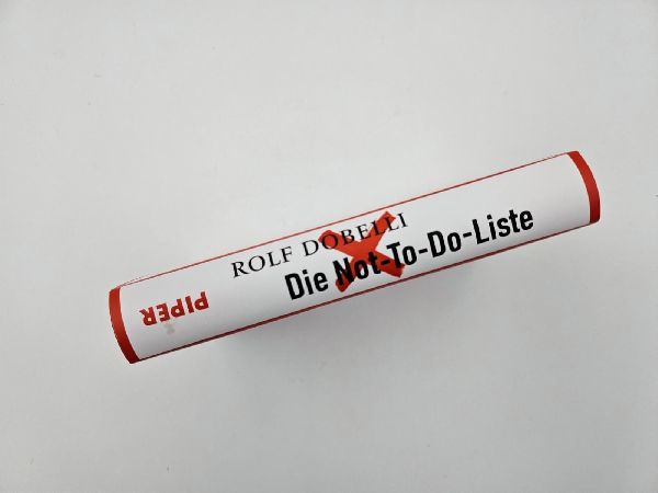 Die Not-To-Do-Liste