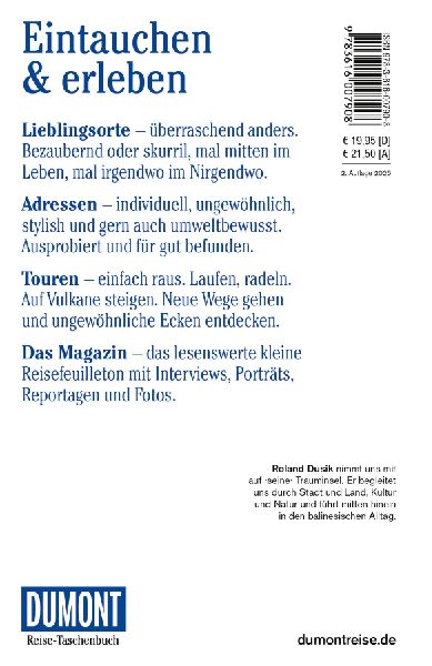 DUMONT Reise-Taschenbuch Reiseführer Bali & Lombok
