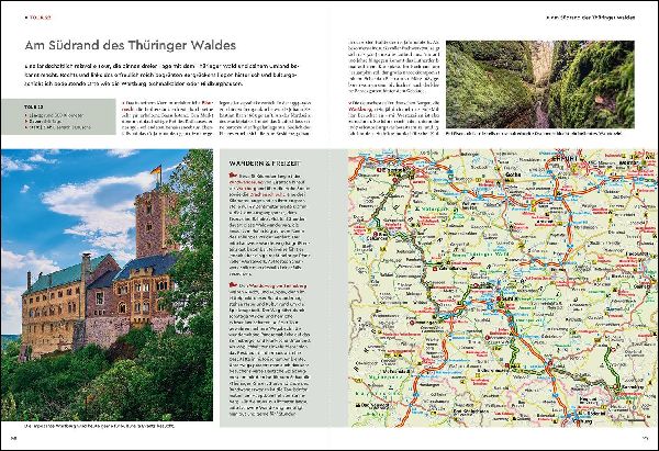 KUNTH Bildband Das große Autowanderbuch Deutschland