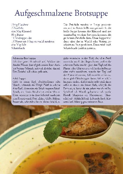 Brennsuppn und Erdäpfel