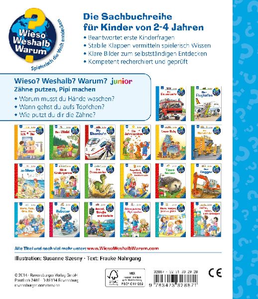 Wieso? Weshalb? Warum? junior, Band 52: Zähne putzen, Pipi machen