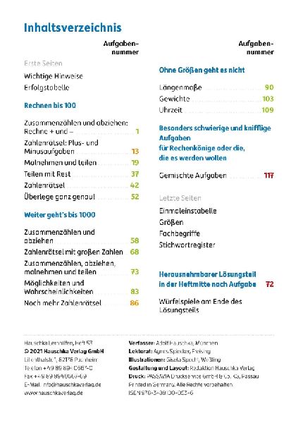 Textaufgaben 3. Klasse