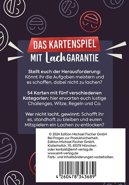 Kartenspiel: LOL - Achtung Lachverbot! Das verrückte Partyspiel