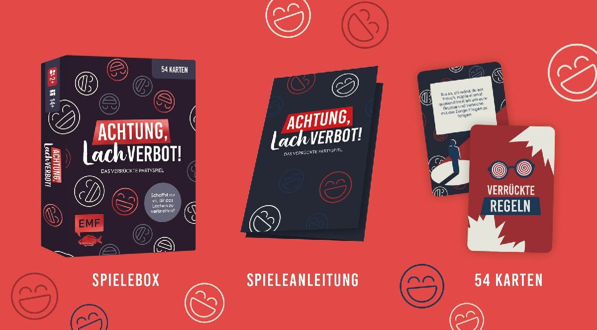 Kartenspiel: LOL - Achtung Lachverbot! Das verrückte Partyspiel