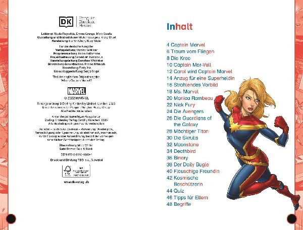 SUPERLESER! MARVEL Captain Marvel - Superstarke Heldin