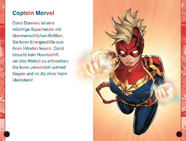 SUPERLESER! MARVEL Captain Marvel - Superstarke Heldin