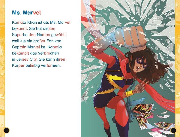 SUPERLESER! MARVEL Captain Marvel - Superstarke Heldin