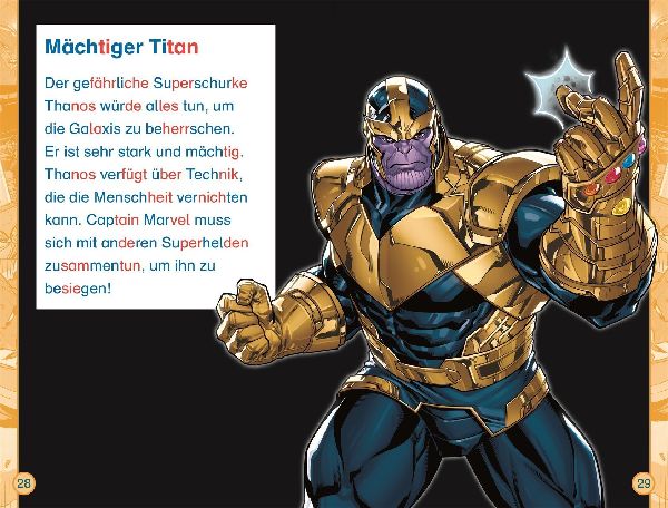 SUPERLESER! MARVEL Captain Marvel - Superstarke Heldin