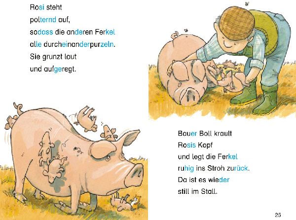 Duden Leseprofi - Silbe für Silbe: Silbengeschichten für Tierfreunde, 1. Klasse