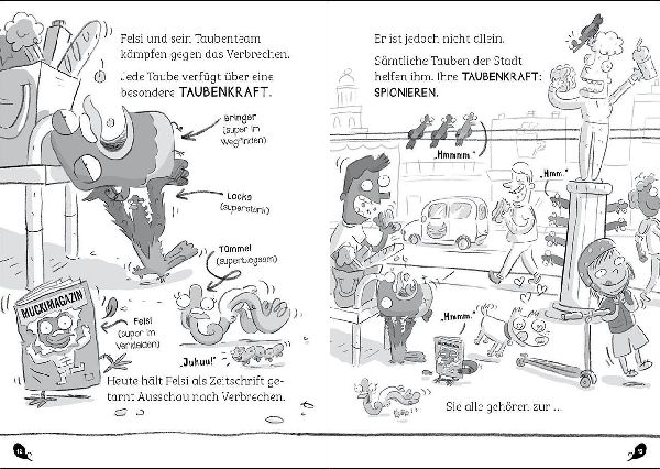 Knallharte Tauben lassen die Katze aus dem Sack (Band 5)