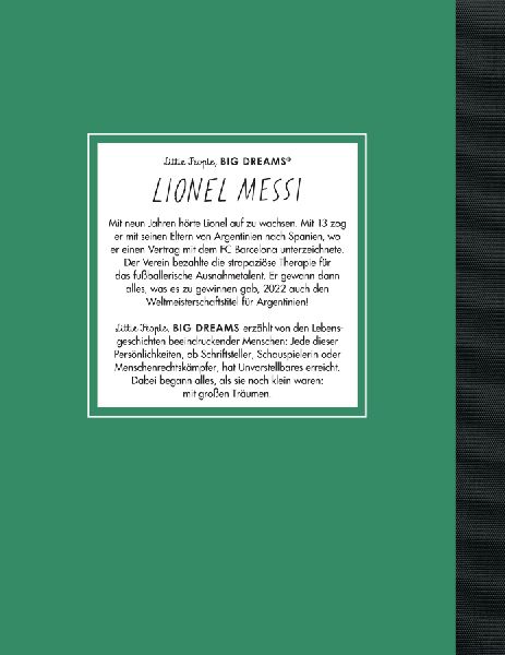Lionel Messi - Little People, BIG DREAMS (Deutsche Ausgabe)