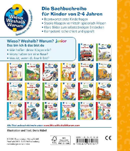 Wieso? Weshalb? Warum? junior, Band 5: Das bin ich & Das bist du
