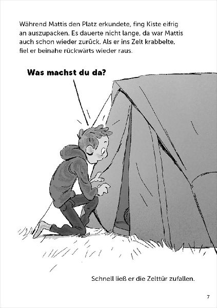 Mattis und Kiste (Band 1) - Abenteuer im Ferienlager
