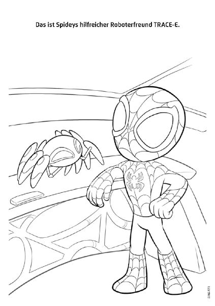 MARVEL Spidey und seine Super-Freunde: Mein cooler Malblock