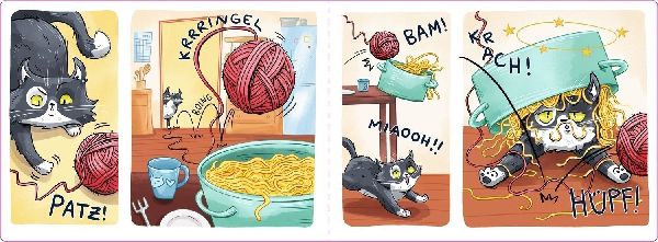 Mini Comics. Als die Katze leise schnurrte ...