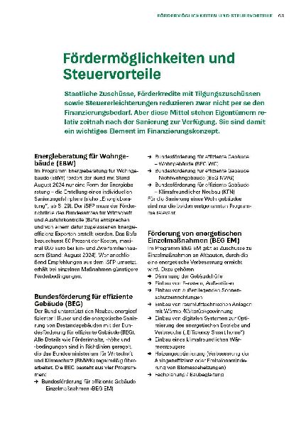Das Sanierungs-Set