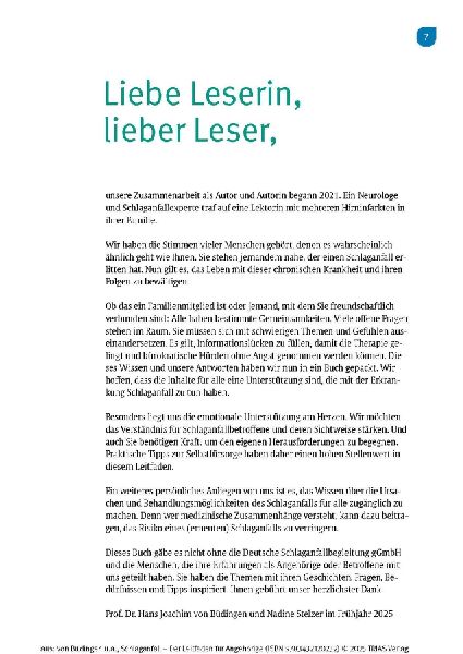 Schlaganfall - Der Leitfaden für Angehörige