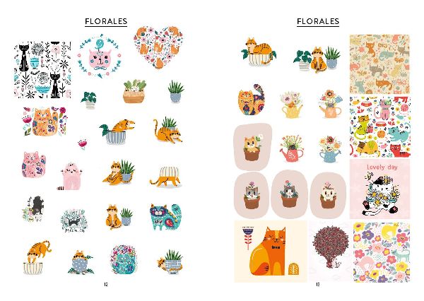 Bullet Journal Stickerbuch - Katzenliebe