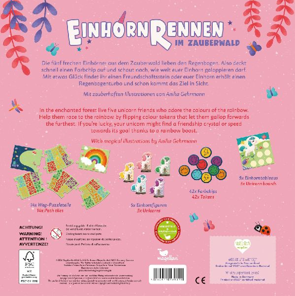 Einhornrennen im Zauberwald