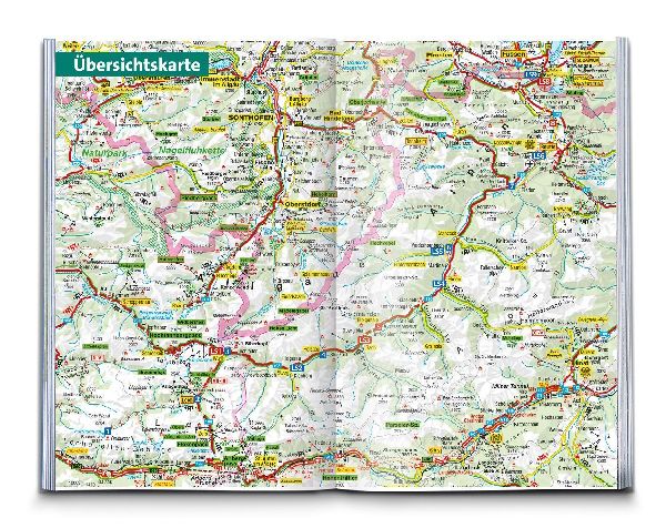 KOMPASS Wanderführer Lechweg mit Lechschleifen, 16 Touren und Etappen mit Extra-Tourenkarte