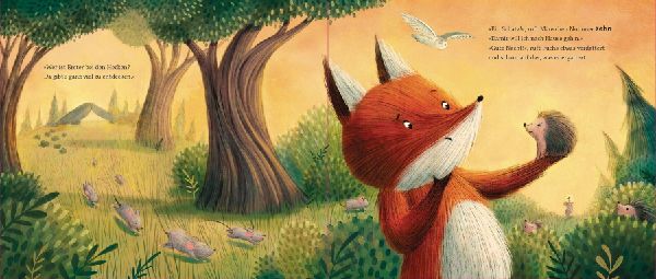 Zehn, neun, acht - der Fuchs sagt gute Nacht
