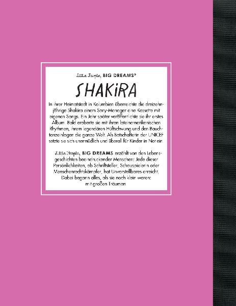 Shakira - Little People, BIG DREAMS (Deutsche Ausgabe)
